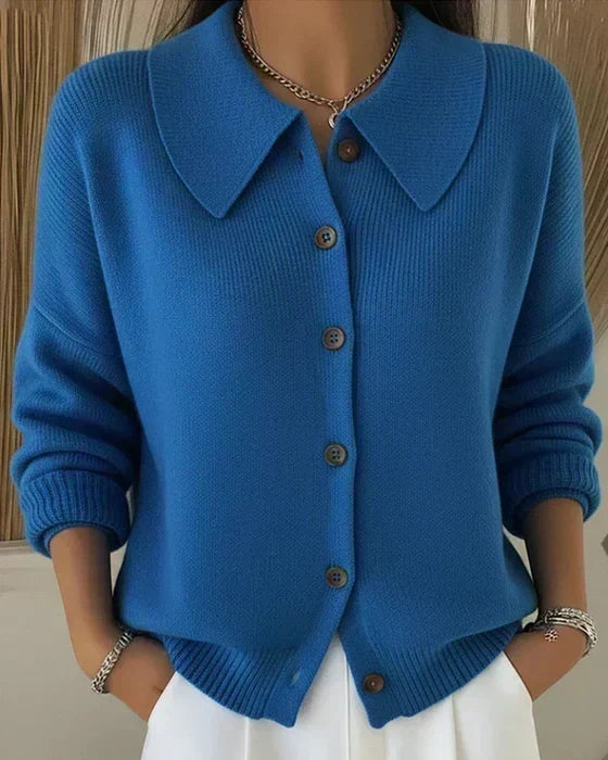 Vega | Veste Tricotée avec Col